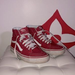 High top red vans
